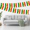 G128 Bolivia Bolivian Bunting Banner | Flag 8.2 x 5.5 Inch, Full String 33 Feet | Printed 150D Polyester, Decorations For Bar, School, Festival Events Celebration